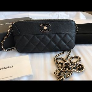 NWT CHANEL Clutch with Chain PARIS, FR EXCLUSIVE